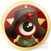 Lei Feng re-imagined as the logo for Sina Weibo.