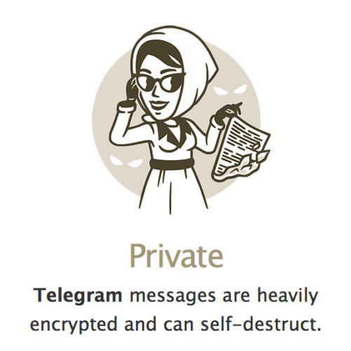 Telegram Website Screenshot 18 July 2016
